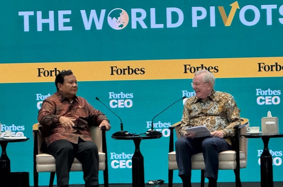 Prabowo Subianto Terima Ucapan Ulang Tahun Spesial di Forum CEO Dunia