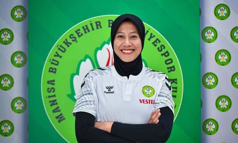 Debut Megawati di Tim Voli Manisa BBSK