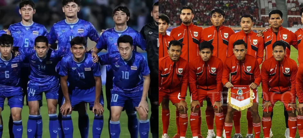 Sepak Bola Timnas U23 Indonesia vs Thailand