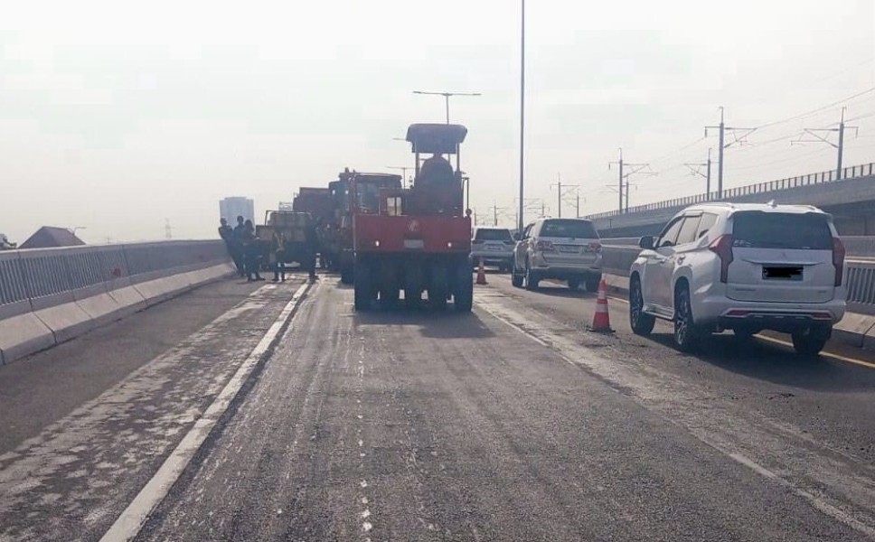 Pemeliharaan Jalan Layang MBZ Jasamarga Rampung Dengan Cepat