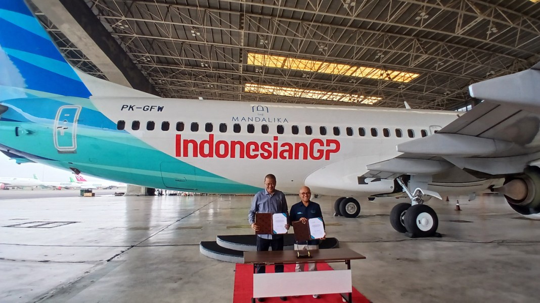 Garuda Indonesia Fasilitasi Rombongan Pembalap dan Penonton GP Indonesia