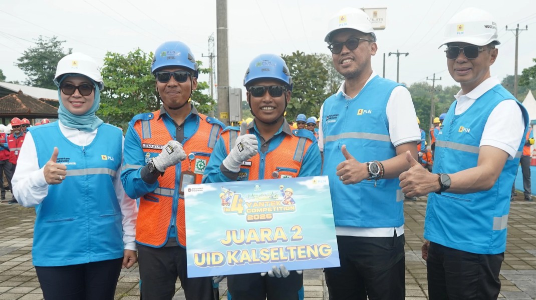 PLN UID Kalselteng Raih Juara Dua Nasional Yantek Competition 2026