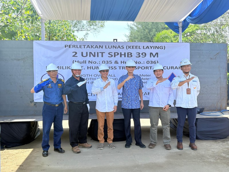 Dukung Pertumbuhan Bisnis, Humpuss Maritim Bangun 2 Unit Kapal SPHB