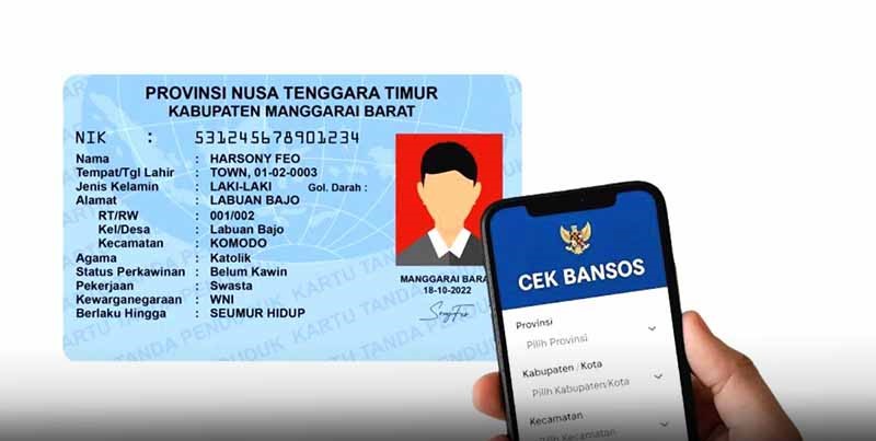 Ciri KTP yang Memenuhi Syarat Pencairan Bansos PKH dan BPNT Tahap 4 OKT-DES 2025