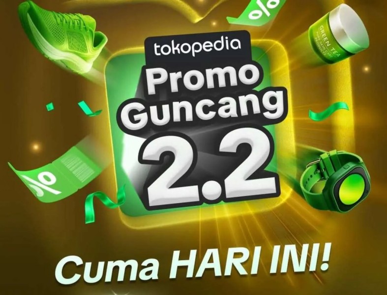 Serbu Promo Tokopedia 2.2: Diskon Gede dan Gratis Ongkir Menanti