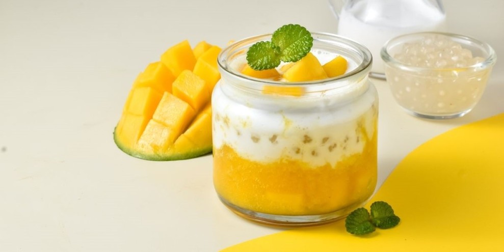Resep Dessert Mango Sago Wangi Creamy Segar Takjil dan Lebaran