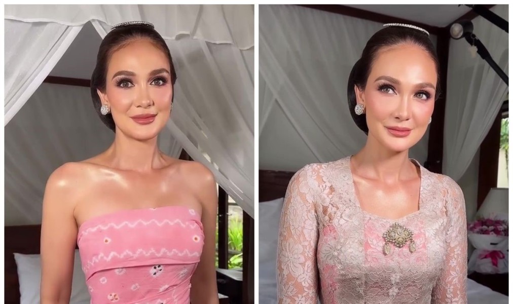 Kecantikan Luna Maya Curi Perhatian di Acara Sungkeman Jelang Pernikahan dengan Maxime Bouttier