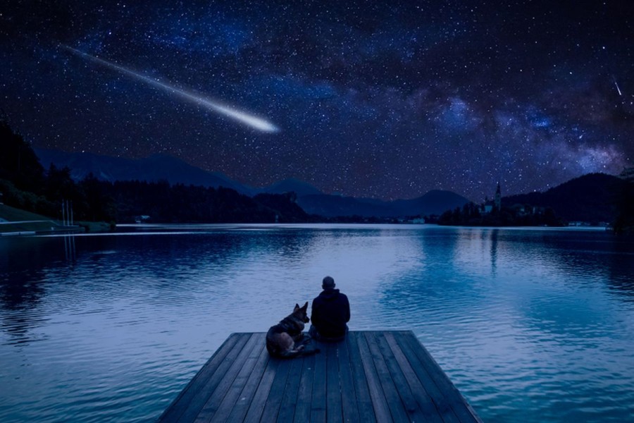 Apa yang Membuat Bintang Jatuh Bercahaya dan Prosesnya