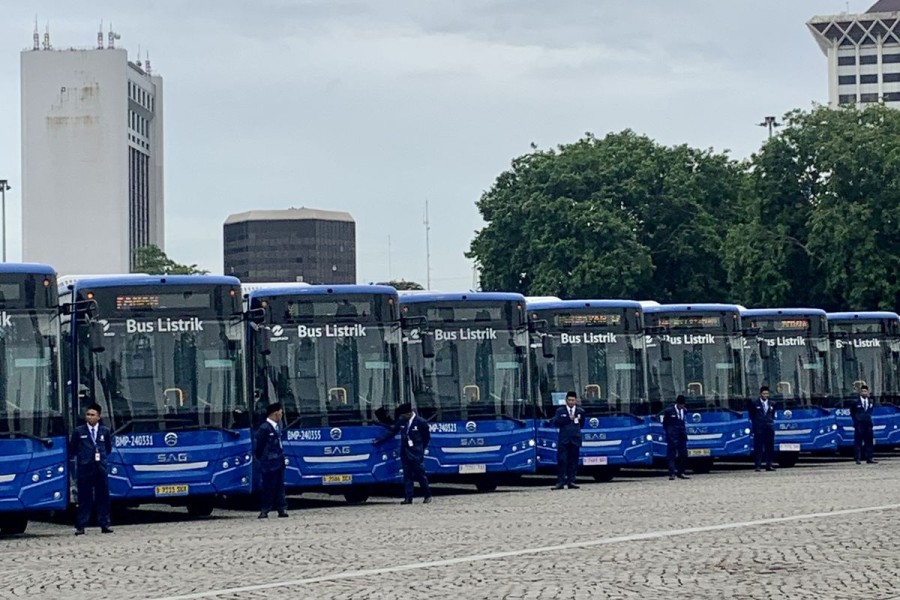 Transjakarta Dorong Transportasi Ramah Lingkungan dengan Peluncuran 200 Bus Listrik