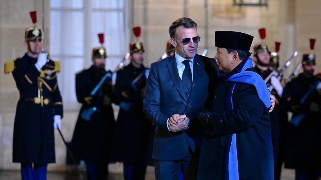 Prabowo Subianto Hadiri Jamuan Resmi Macron Usai Forum Davos 2026