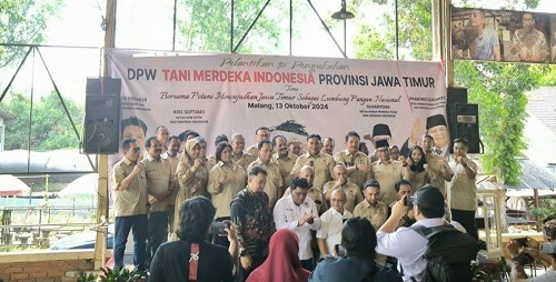 Sinergi untuk Kedaulatan Pangan Petani: Pengurus Tani Merdeka Indonesia Empat Lawang Resmi Dilantik