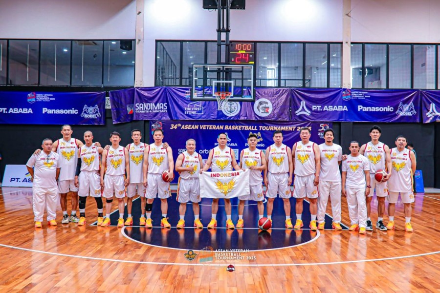 Kejuaraan Basket Veteran ASEAN Warnai HUT ke-50 Asaba Basketball Club