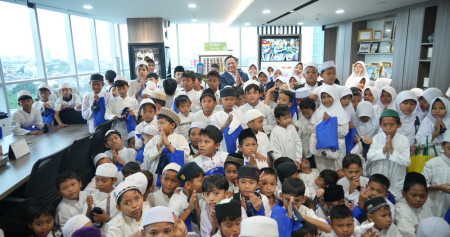 PNM Ajak Anak Yatim dan Dhuafa Belajar Pemberdayaan UMKM Saat Ramadan