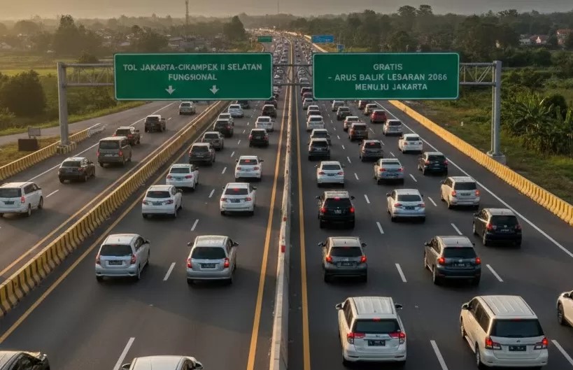 Tol Japek II Selatan Gratis Saat Arus Balik Lebaran 2026, Ini Skema dan Akses Masuknya