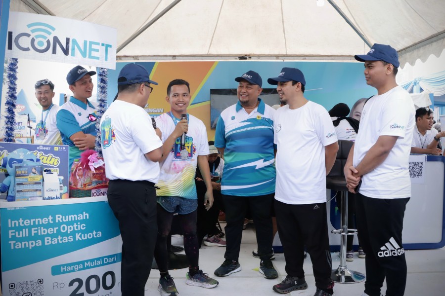PLN Mobile Color Run 2025 Jadi Momentum PLN Icon Plus Memperkuat Infrastruktur Digital dan Kampanye Energi Hijau