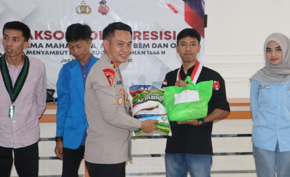 Polres Batubara Gelar Bakti Sosial Sambut Ramadhan 1446 H: Inisiatif Bersama Mahasiswa dan OKP