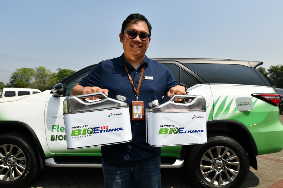 Pertamina dan Toyota: Uji Coba Bioethanol 100% di GIIAS 2024