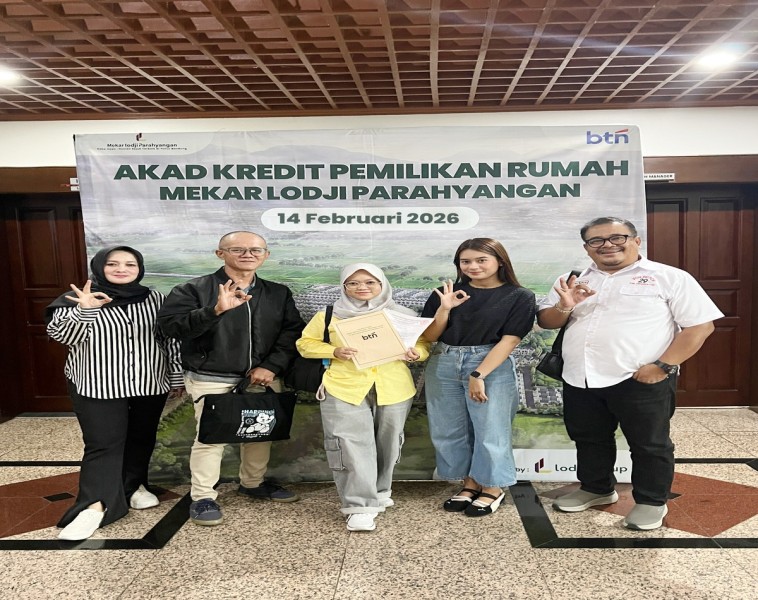 Akad KPR Perdana Mekar Lodji dan BTN Tegaskan Proyek Siap Huni