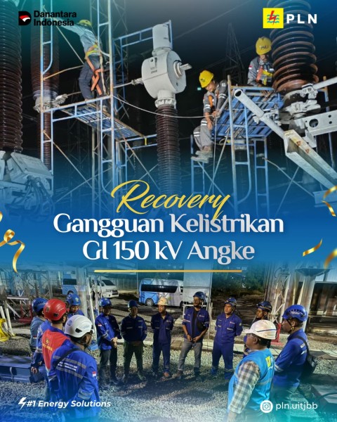 Gerak Cepat PLN, Kurang dari 1 Jam Listrik Kembali Normal di GI Angke