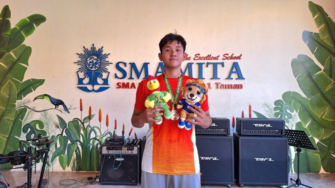 Medali Perunggu Atlet Basket Smamita di Porprov Jatim