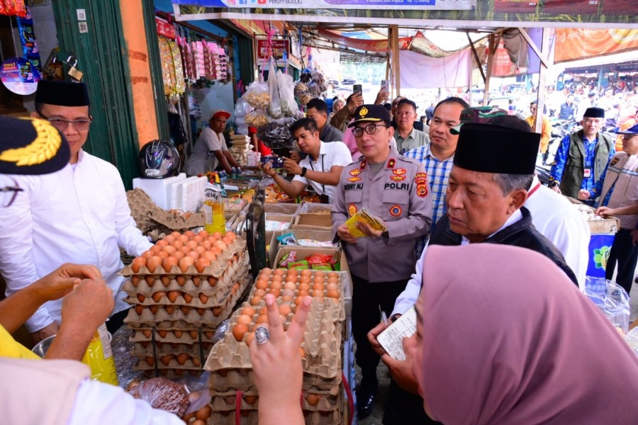 Wakapolda dan Wagub Jambi Sidak Pasar Angso Duo 2026