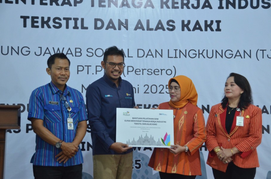 Jelang Hari Lahir Pancasila, PLN Pusmanpro dan Disperindag Jateng Bersinergi Buka Pelatihan SDM Industri Alas Kaki, Dorong Penciptaan Lapangan Kerja Berkelanjutan