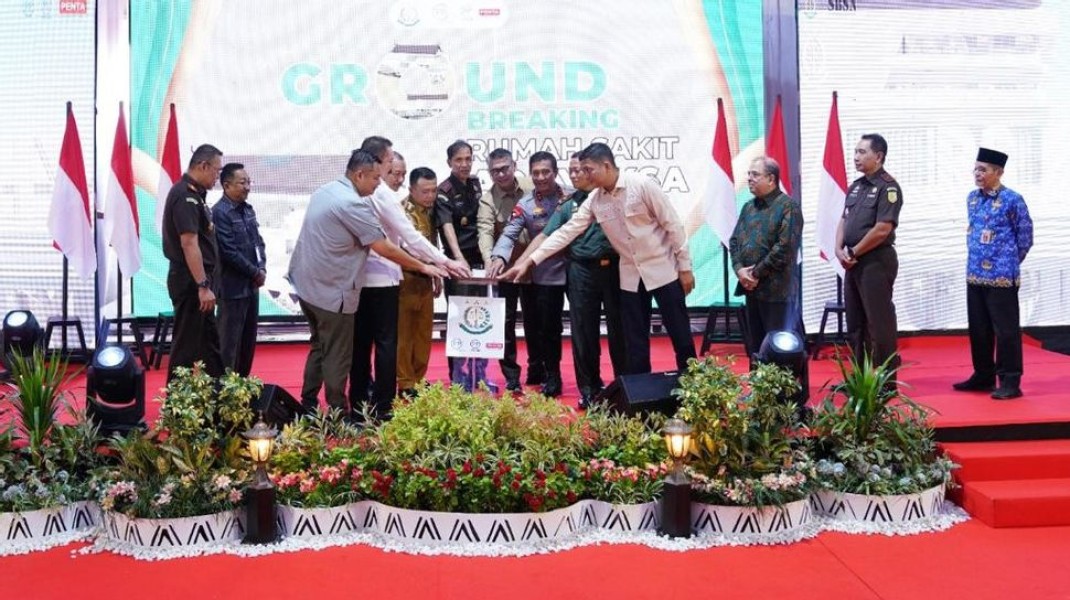 PTPP Groundbreaking Rumah Sakit Adhyaksa Jambi Senilai Rp 255,5 Miliar