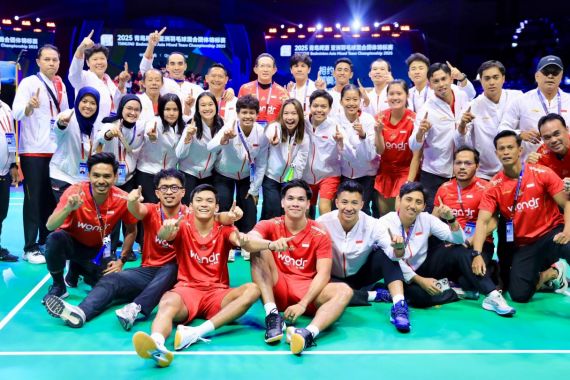 BNI Apresiasi Langkah Ganda Putra Indonesia ke Semifinal Indonesia Open 2025, Komitmen Dukung PBSI Tak Surut