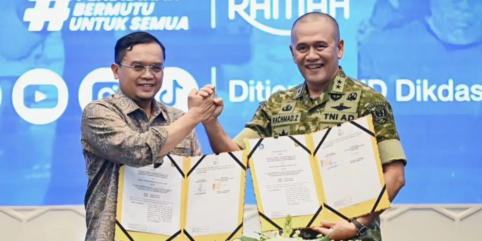 Kemendikdasmen Gandeng TNI AD Revitalisasi Sekolah Pascabencana Lebih Cepat