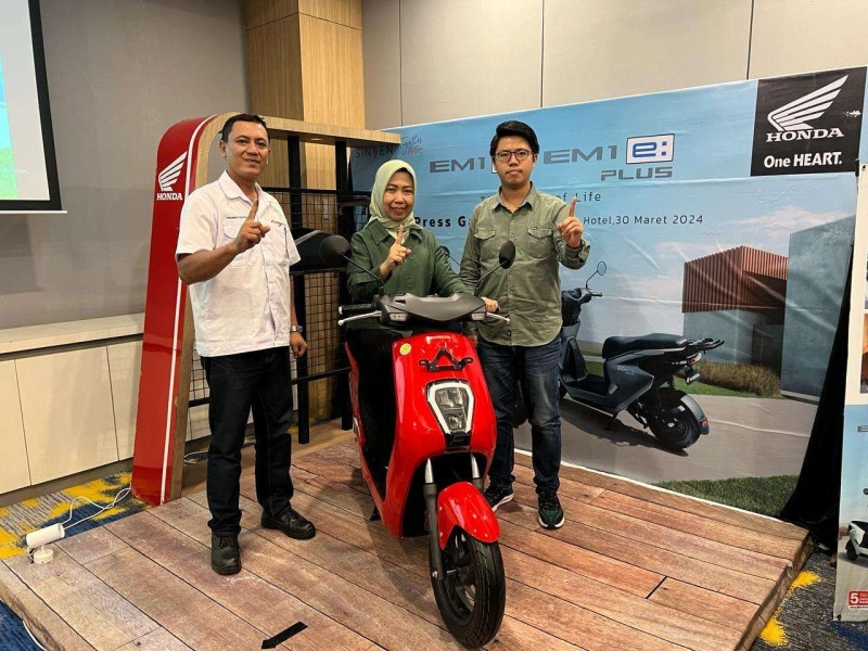 Diskon Besar Motor Listrik Honda di Lampung