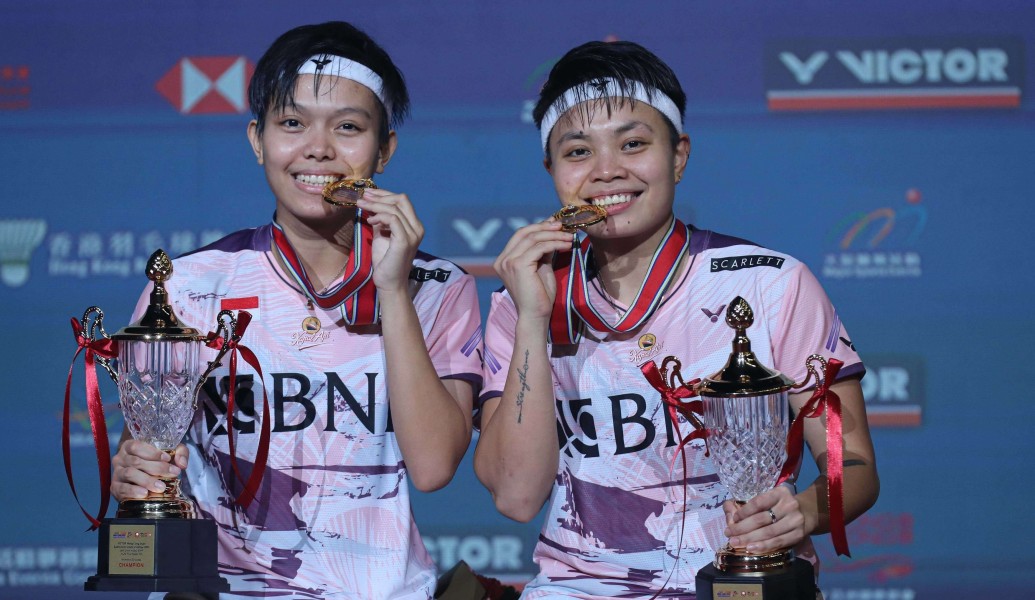 Duet Bulutangkis Apriyani dan Fadia di Hong Kong Open 2025