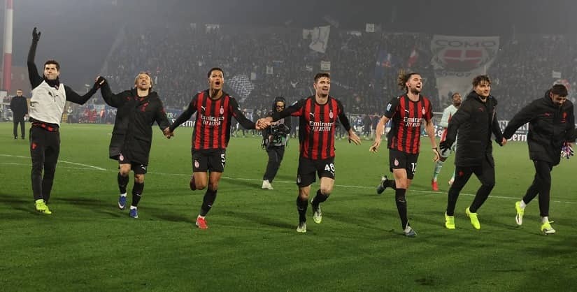 Analisis Statistik Serie A AC Milan 15 Kemenangan 9 Imbang Dan 2 Kekalahan