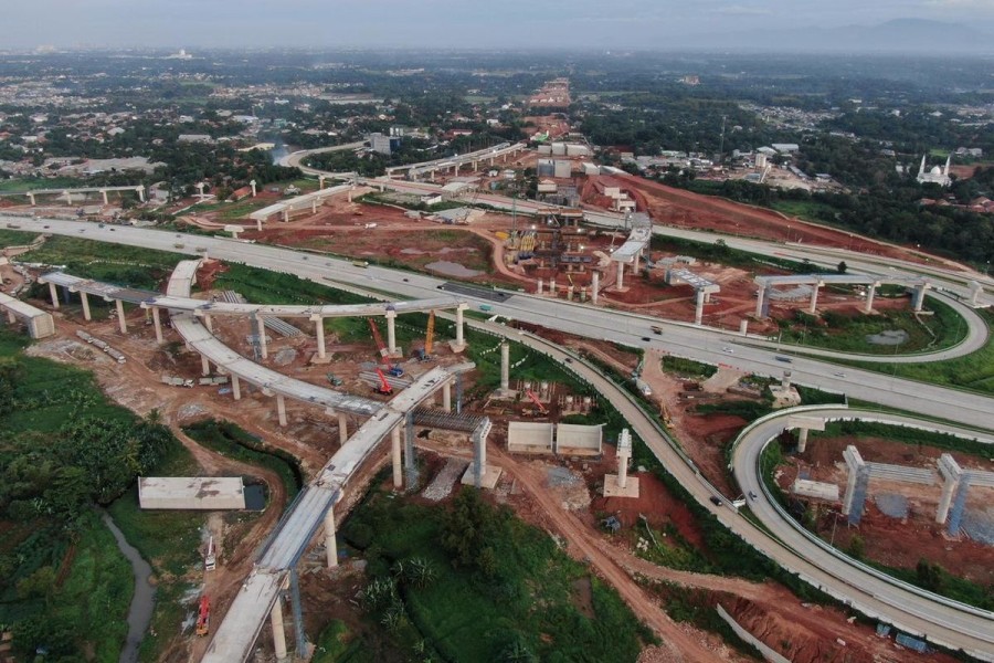 Progres Tol Japek II Selatan Capai 72 Persen