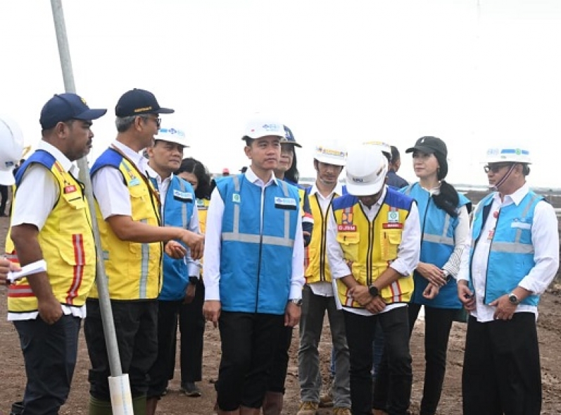 Wapres Tinjau Proyek Tol Semarang Demak Seksi I Guna Perkuat Kendali Rob