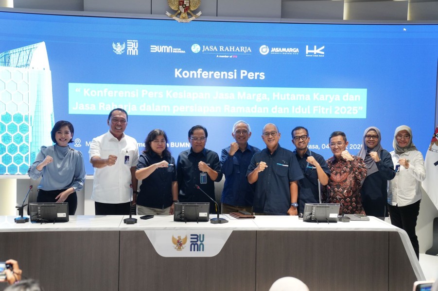 SIAP SAMBUT ARUS MUDIK LEBARAN 2025, HUTAMA KARYA PREDIKSI VOLUME LALU LINTAS JALAN TOL TRANS SUMATERA MENINGKAT HINGGA 68,81