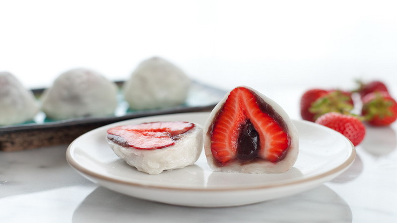 Mochi Strawberry Lembut dan Creamy, Cocok Untuk Usaha Rumahan