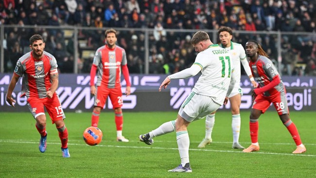 Hasil Cremonese vs AS Roma 1-3, Audero Alami Laga Berat