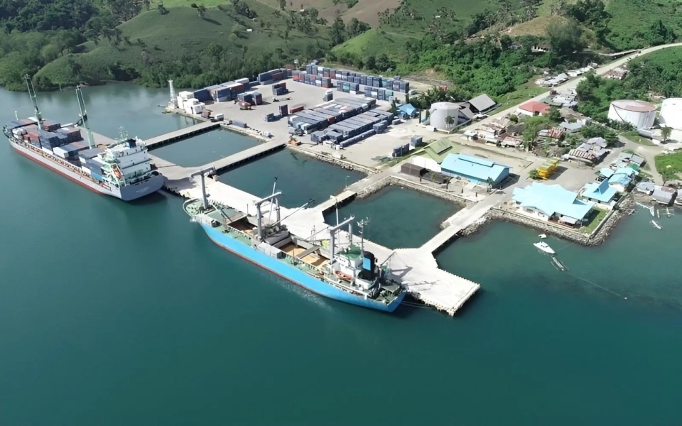 Hutama Karya Genjot Pembangunan Pelabuhan Anggrek Gorontalo, Rumah Baru Logistik Indonesia Timur Hampir Rampung