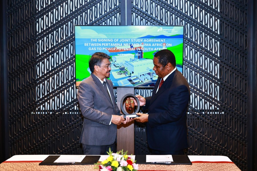 Pertamina dan Guma Berinovasi dalam Pengembangan Gas ke Energi di Afrika Selatan