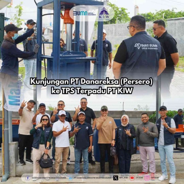 Holding BUMN Danareksa Tegaskan Komitmen Lingkungan Lewat Kunjungan ke TPST PT KIW