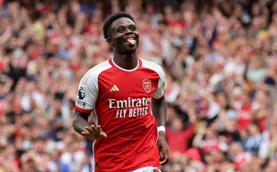 Kabar Gembira untuk Arsenal: Bukayo Saka Kembali Berlatih Jelang Laga Prestisius Melawan Real Madrid di Liga Champions