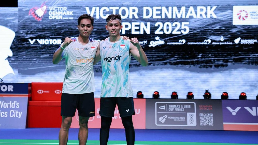 Rian dan Hidayat Bikin Kejutan Kalahkan Unggulan Kedua Denmark Open