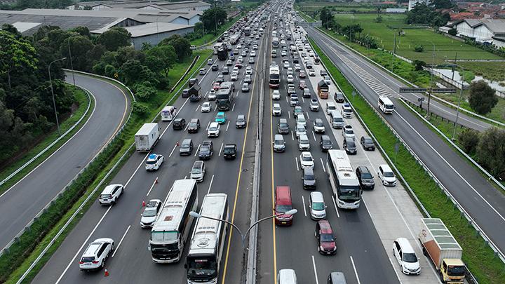 Jasa Marga Tanggap Lonjakan Kendaraan Tol