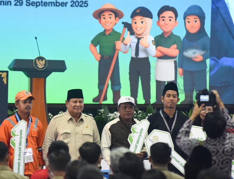 Dukung Program 3 Juta Rumah, BSI Ikuti Akad Massal KPR Sejahtera FLPP Dihadiri Presiden Prabowo