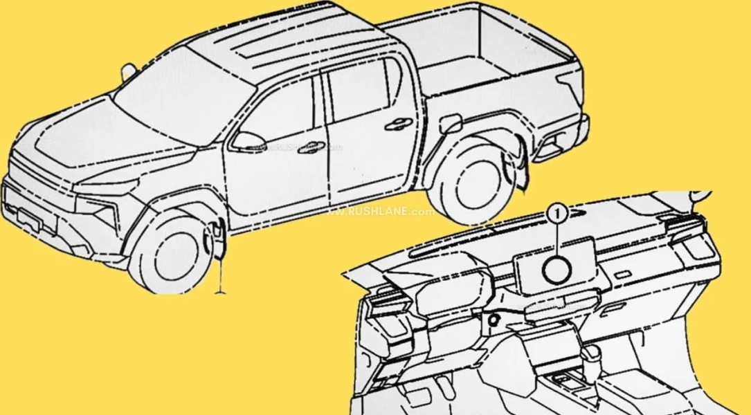 Bocoran Interior Toyota HiLux 2026, Desain Retro Modern ala Tacoma