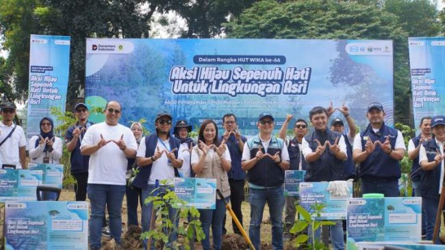 Perayaan Ulang Tahun Ke-66 Wijaya Karya Fokus Pada Pelestarian Alam Serta Bakti Sosial