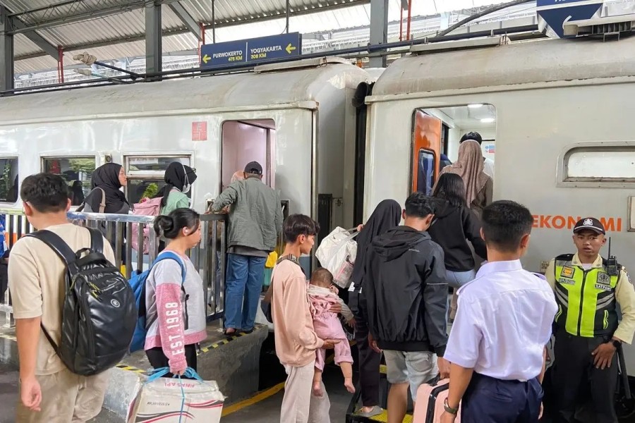 Penjualan Tiket Kereta Lebaran 2026 Capai 96,5 Persen Arus Balik Ramai