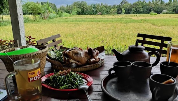 Rekomendasi Tempat Makan View Sawah Terbaik di Bantul