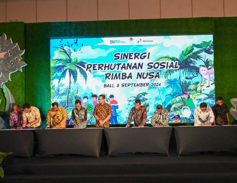 Pertamina Perkuat Dukungan Perhutanan Sosial dengan 13 Kolaborasi Baru