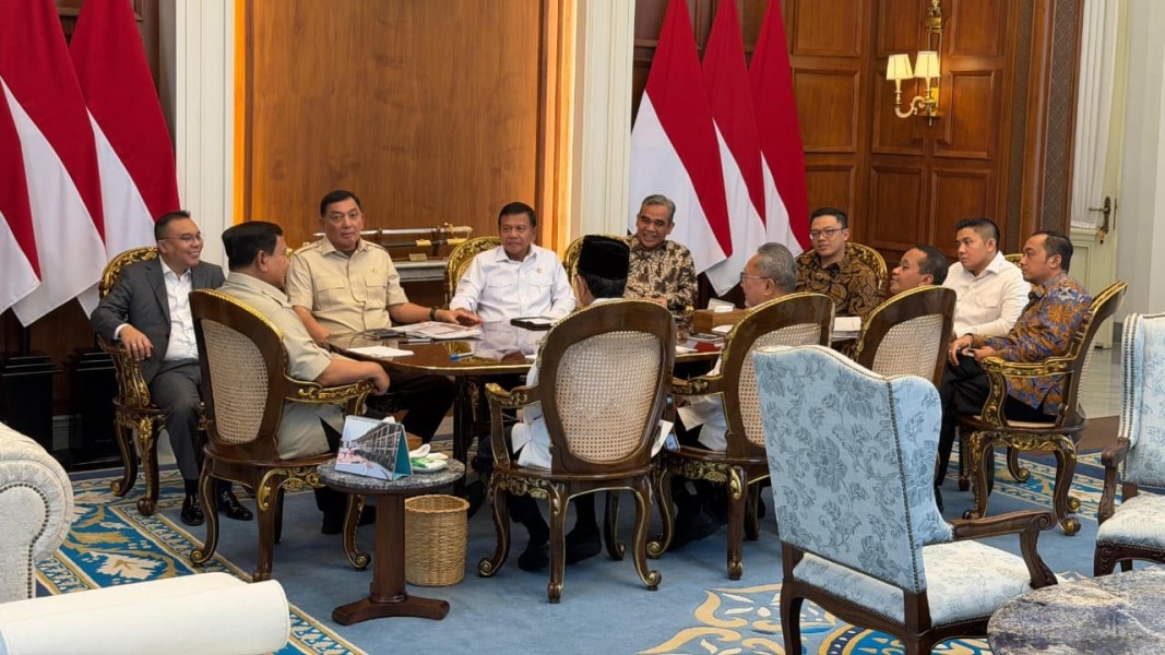 Presiden Prabowo Terima Wakil Ketua DPR Bahas Ketahanan Pangan Menjelang Lebaran